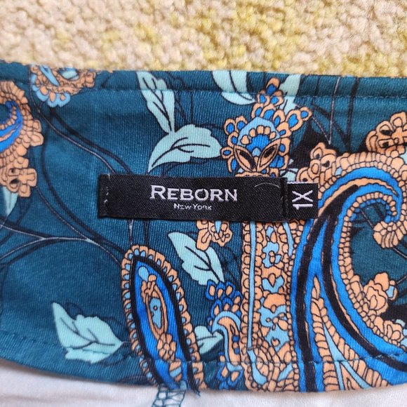 Paisley Fit and Flare Dress 1X - Picture 6 of 8